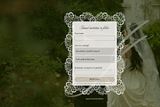 Wedding Invitation Lace Envelop Site, an Object Graphic by digital.incubator.yum (Thumbnail 3 of 5)