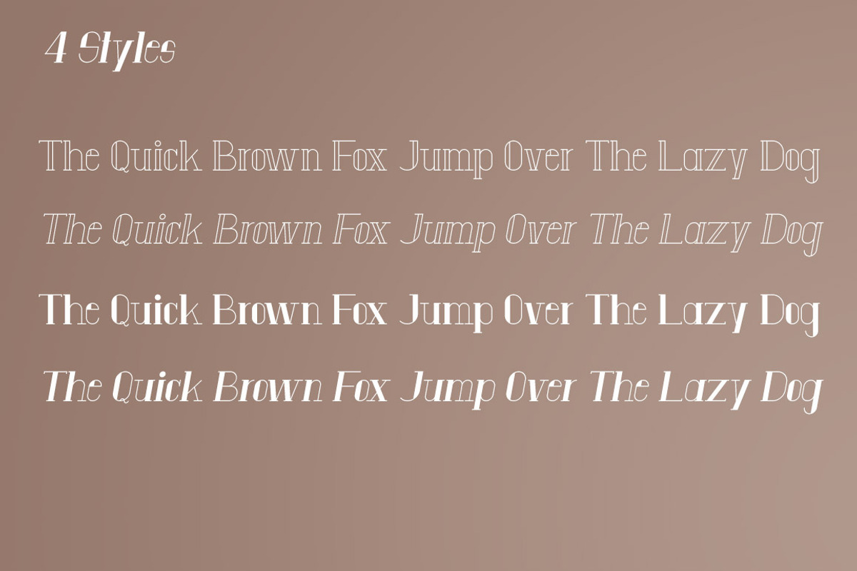 Anatta Display Serif Typeface preview 2