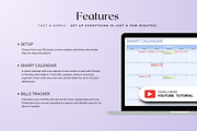 Bills Tracker - Pastel, a Templates & Theme by The Creative Plans co (Thumbnail 3 of 10)