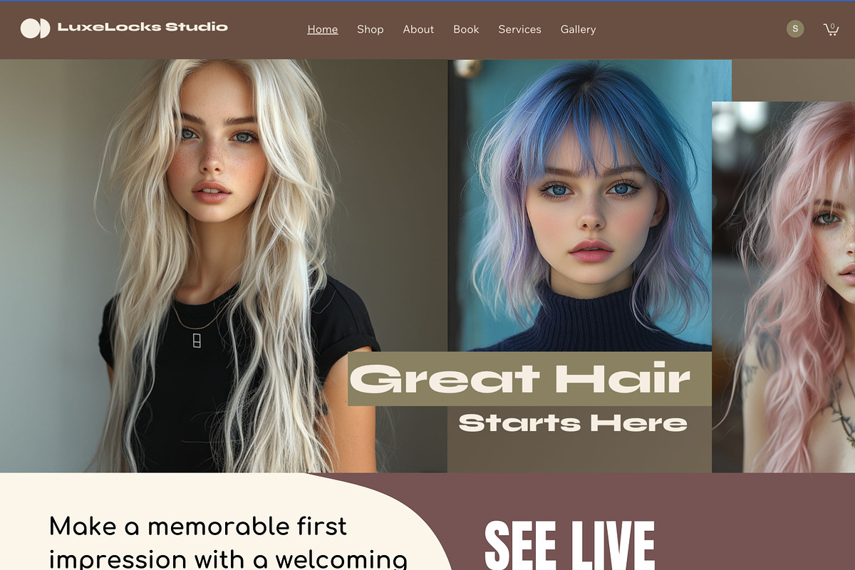 Luxury wix ecommerce Template, a Wix Template by PATCHPO (Photo 9 of 18)