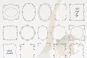 Fleurie Frames: Hand-Drawn Borders, an Object Graphic by lerinartstudio (Thumbnail 9 of 10)