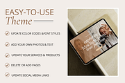 Wix Template For Photographers, a Wix Template by Turia Avenue (Thumbnail 4 of 6)
