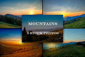 Mountains Photo Bundle