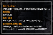 Two Shots label font, a Script Font by VozzyStock (Thumbnail 2 of 6)