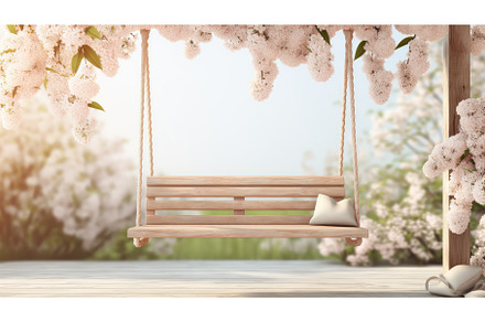 wood light wooden outdoor garden ai, a Nature Photo by pikepicture