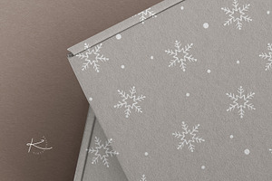 SNOWFLAKE PATTERN / Vector Png