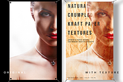 Natural Crumpled Kraft Paper Texture, a Texture Graphic by Ary_ngeblur (Thumbnail 6 of 7)