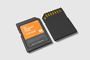 SD Memory Card Mockup, a Product Mockup by Indah (Thumbnail 4 of 6)