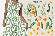 Patterns Wild herbs and flowers, a Pattern Graphic by Veleri (Thumbnail 4 of 8)