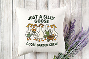 Silly Goose Garden Crew PNG, a Graphic by Designking (Thumbnail 4 of 4)