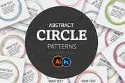 Abstract Circle Color Patterns set, an Object Graphic by ToozDesign (Thumbnail 1 of 8)