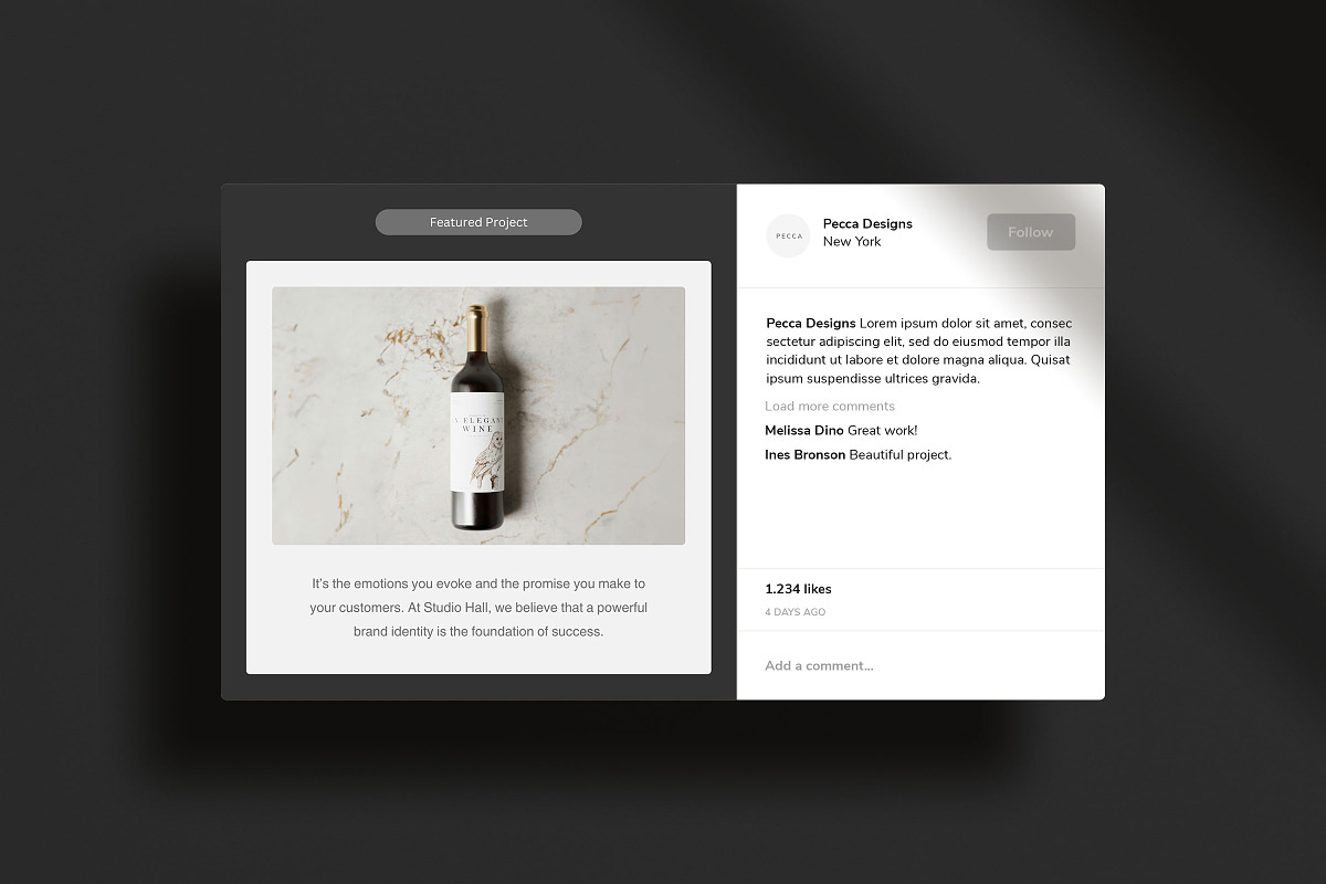 Studio Hall Social Media Kit, a Social Media Template by Ruben Stom (Photo 6 of 20)