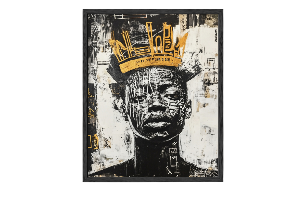 Broken Crown Wall Art, a Person Illustration by PrintablesByFranklyn (Photo 1 of 6)