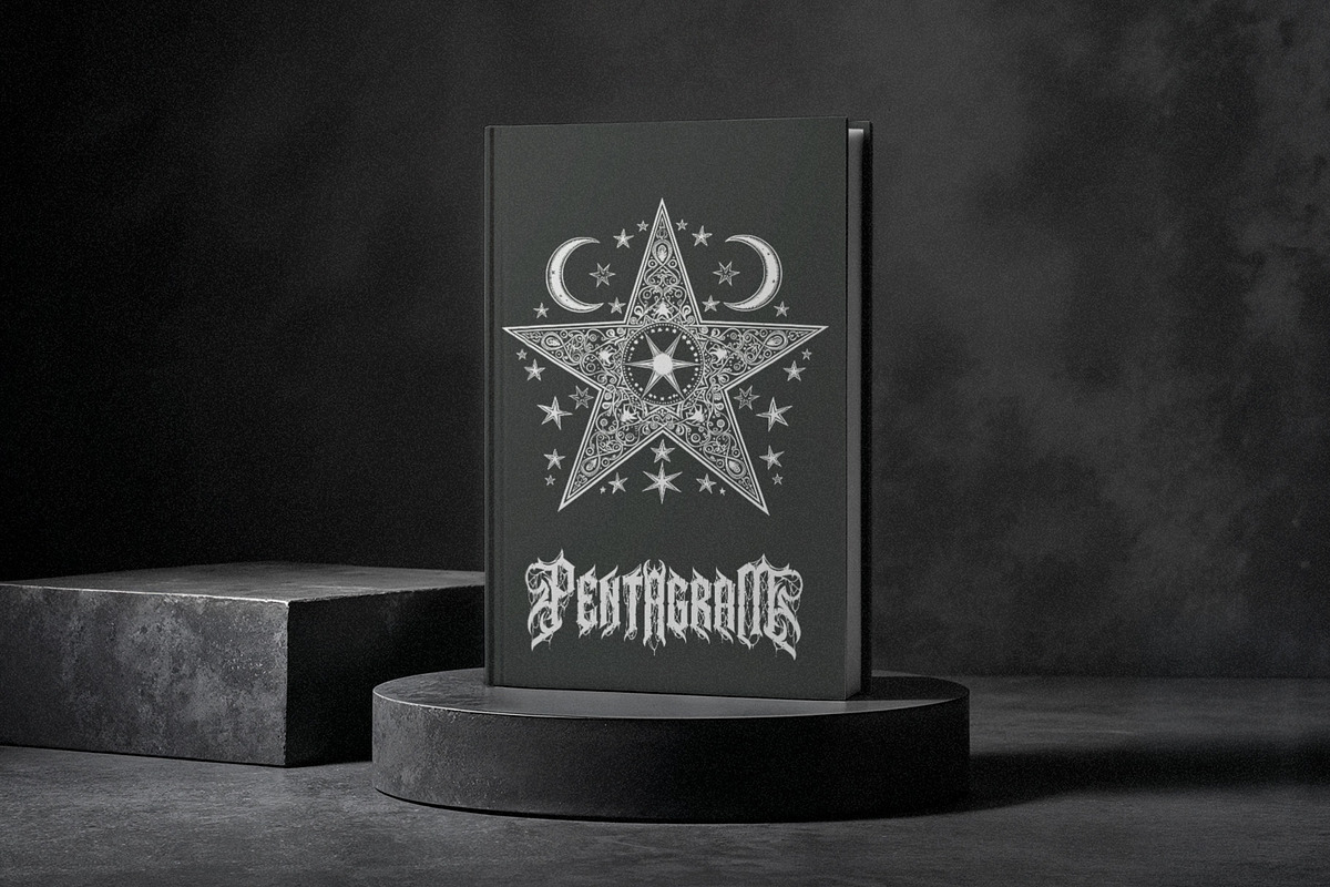 Noctyrr Heavy Metal Gothic Font, a Blackletter Font by Letterara (Photo 4 of 15)
