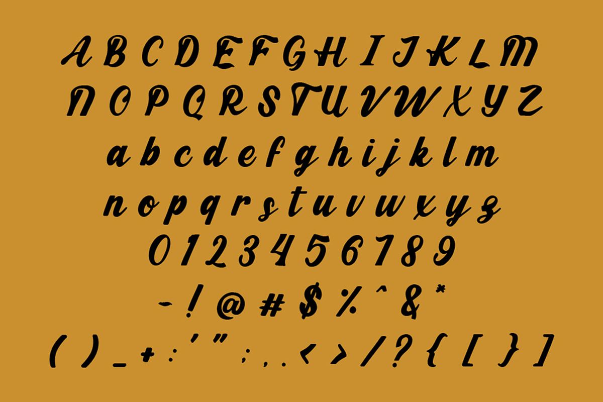 Eclare – Vintage Script Fonts, a Script Font by Konstantine Studio (Photo 5 of 5)
