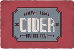 Cider Typeface