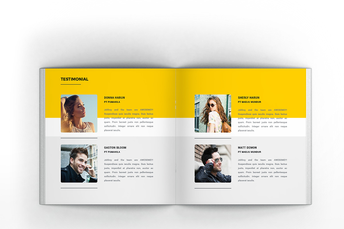 Portfolio Square Brochure, a Brochure Template by Incools Stokie (Photo 12 of 12)
