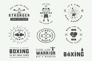 Vintage Boxing Bundle, a Branding & Logo Template by AkimD (Thumbnail 5 of 8)