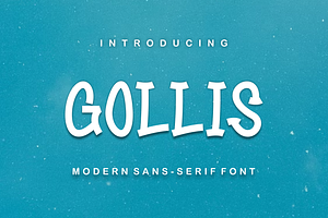 Gollis Modern Sans Serif Font