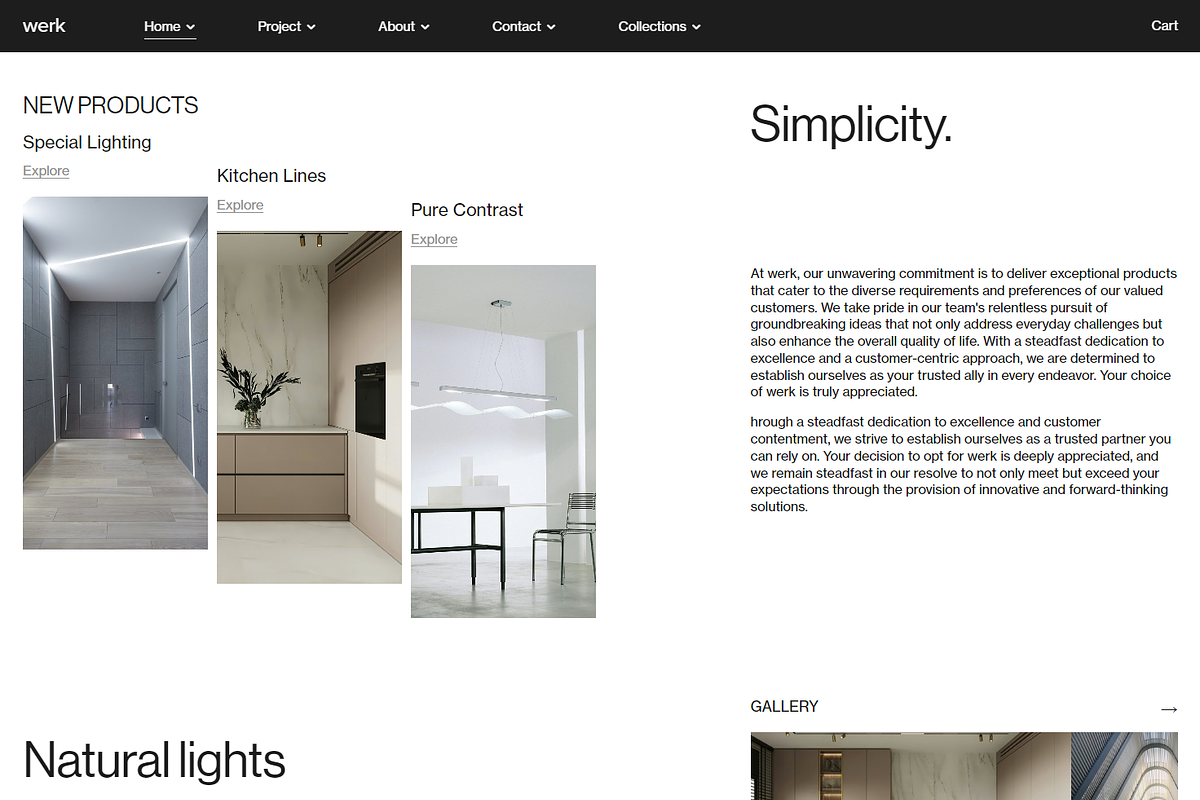 Werk Squarespace Website Template, a Squarespace Template by Goashape Studio (Photo 3 of 21)