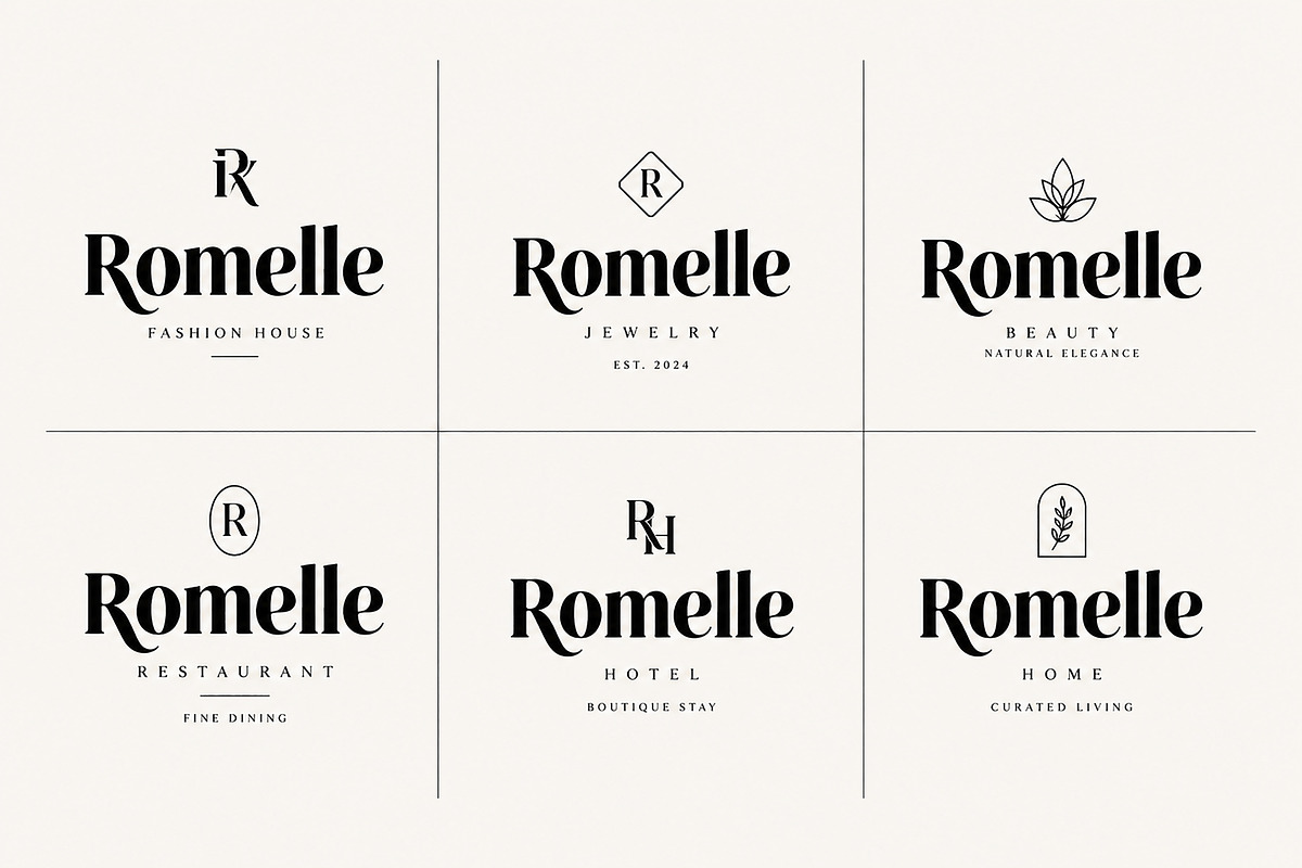 Romelle, a Serif Font by Wow Magic (Photo 5 of 5)