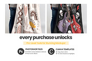 Sherpa Blanket Mockup (x2 PSD), an Apparel Mockup by Mockups Studio (Thumbnail 3 of 8)