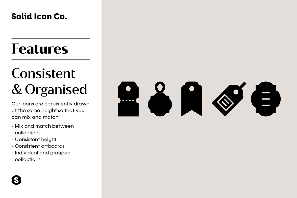 Tags and Labels Icons, a Solid Icon by Solid Icon Co (Photo 4 of 6)