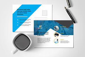 Post Card, a Card Template by ZAAS