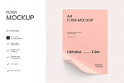A4 Flyer Poster Mockup, an Advertising Mockup by graphypix (Thumbnail 2 of 4)