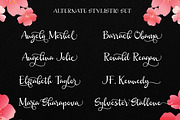 Victoria, a Script Font by Byuly Ayika (Thumbnail 6 of 8)