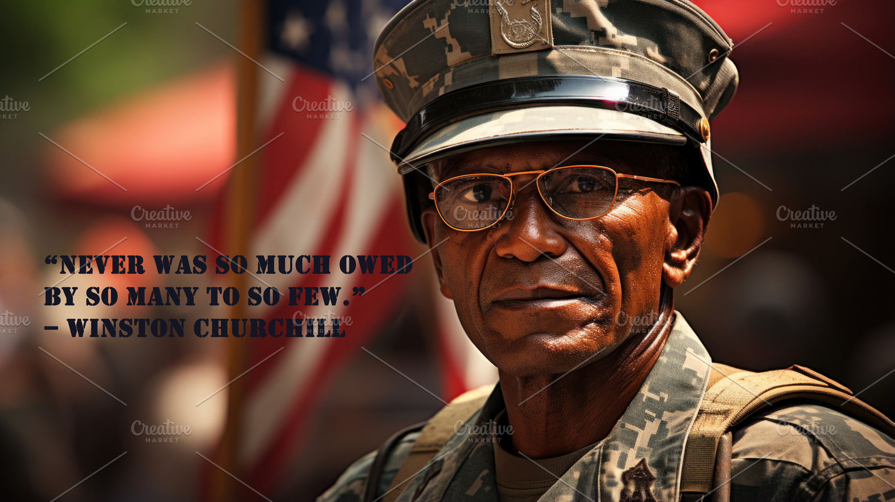 Never was so much owed by so many to so few. – Winston Churchi, a Photo by AS photostudio
