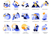 Colorful business set, a Person Illustration by StonePic (Thumbnail 3 of 3)