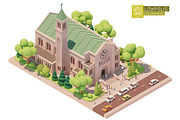 Isometric city map elements, an Object Graphic by tele52 (Thumbnail 22 of 72)