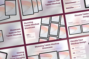 Tablet Mockup, a Presentation Template by FIBRINOSÄ