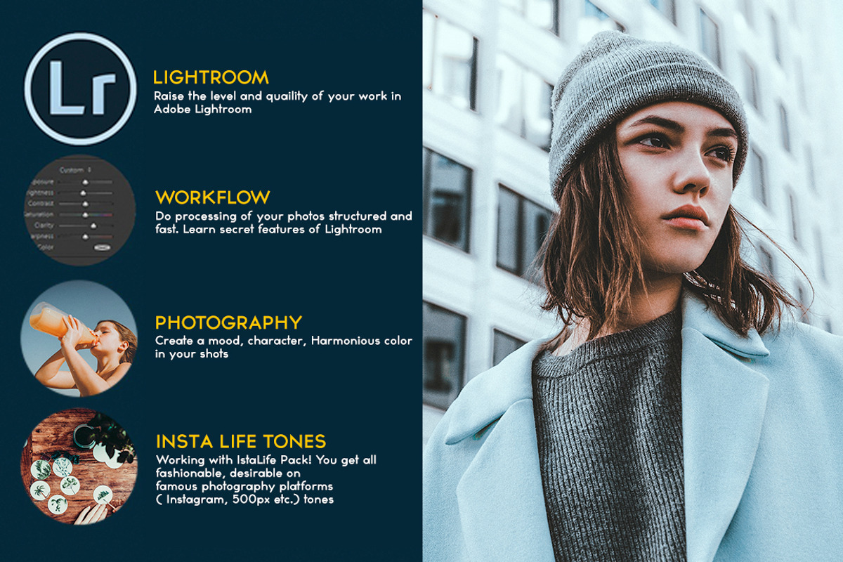 Blogger Lightroom Presets, an Action Add-On by Lavinsky Art Store (Photo 2 of 27)