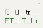 Gail Rock - Typewriter Branding Font, a Sans Serif Font by Casloop Studio (Thumbnail 4 of 9)