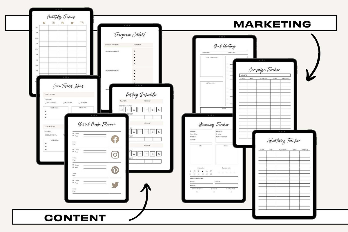 Business Planner - Bossbabe, a Presentation Template by Freedom Business Shop (Photo 5 of 9)