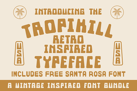 Tropikill Font Duo, a Font by NienowBrand