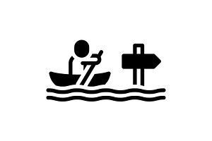 Direction flank solid icon, a Solid Icon by Creative priyanka