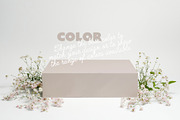 Floral Packaging Box Mockup Scene, a Product Mockup by McLittle Stock (Thumbnail 2 of 5)