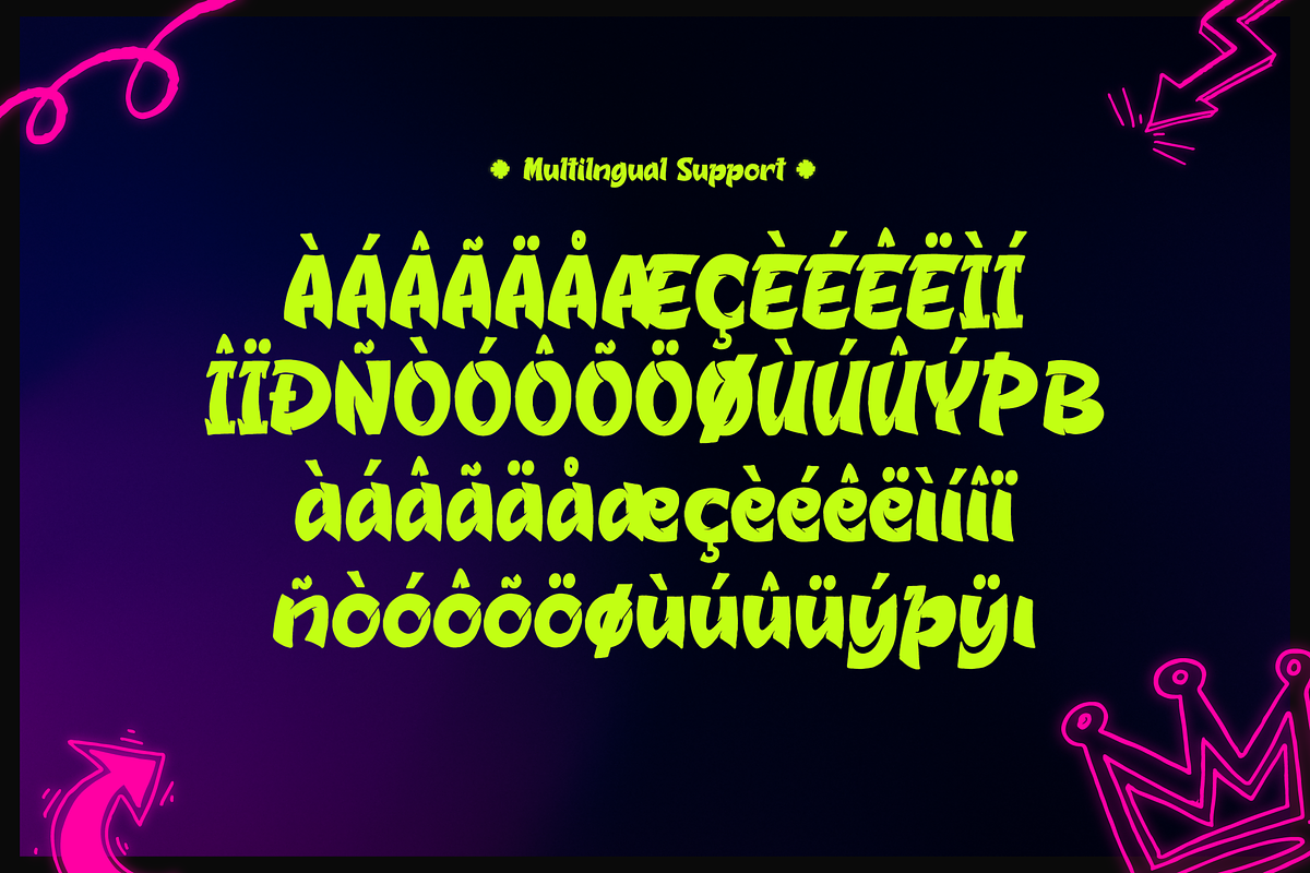 Bling Nioh | Graffiti Typeface, a Handwritten Font by gracetype_studio (Photo 12 of 12)