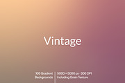 Vintage – 100 Gradient Backgrounds, a Texture Graphic by MarkSupply (Thumbnail 1 of 5)
