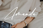 Samanta Holland Modern Signature, a Handwritten Font by RantautypeStudio (Thumbnail 3 of 13)