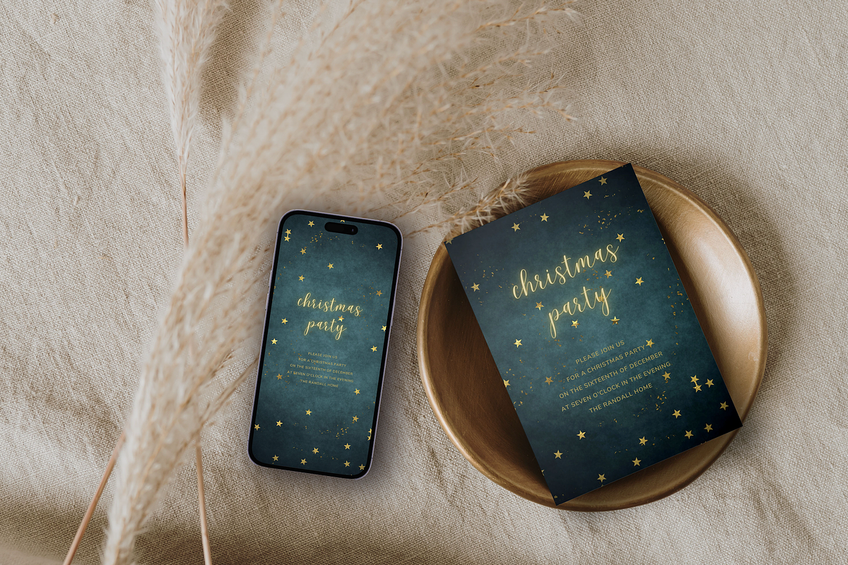 Christmas Party Invitation, an Invitation Template by ForeverPrint (Photo 7 of 10)