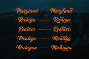 Bolgate - Script, a Script Font by ARSAVISUAL (Thumbnail 9 of 12)