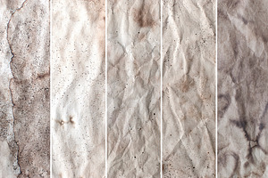 Grunge Stained Paper Textures Bundle