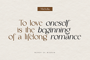 Milchella Beauty Elegant Serif, a Serif Font by Ronny Studio (Thumbnail 12 of 17)