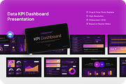 Data KPI Dashboard Keynote, a Presentation Template by Annora Studio (Thumbnail 1 of 5)