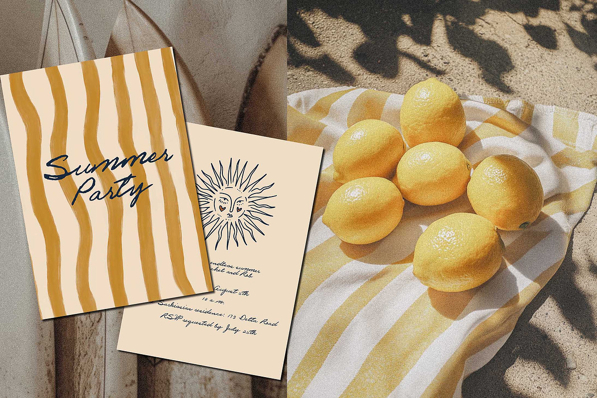 Organic Summer Boho Backgrounds, a Graphic by Paper Flowers Studio (Photo 3 of 10)