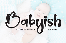Babyish | Script Font